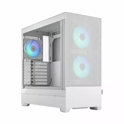 Fractal Design Obudowa Pop Air TG Clear Tint RGB biała