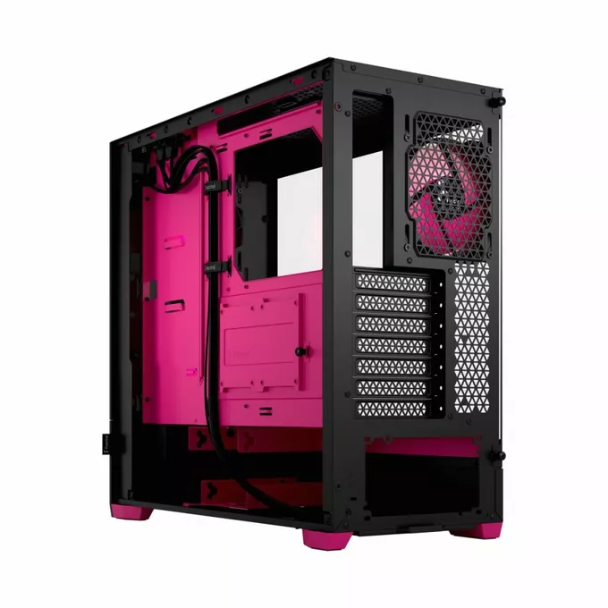 Fractal Design Obudowa Pop Air Core TG Clear Tint RGB magenta core