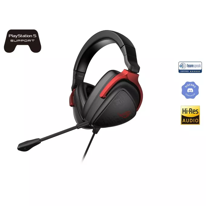 Asus Słuchawki ROG Delta S Core Wired 7.1/MiniJack/Switch/PS4/PS5/Xbox/