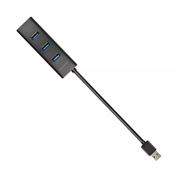 AXAGON Hub 4-portowy HUE-S2B USB 3.2 Gen 1 charging hub, microUSB