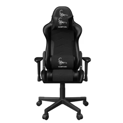 Gembird Krzesło gamingowe Scorpion czarne