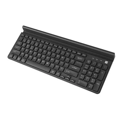 Natec Klawiatura Felimare US bluetooth + 2.4GHz Slim, uchwyt na        telefon/tablet czarna