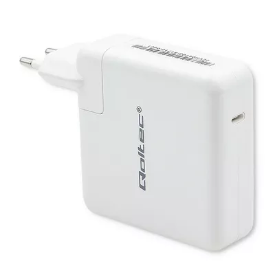 Qoltec Ładowarka sieciowa FAST 96W | 5-20V | 3-4.7A | USB C PD | Biała