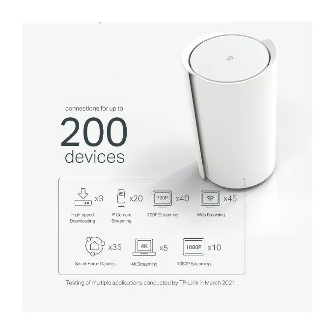 TP-LINK Router Wi-Fi Deco X73-DSL  AX5400 VDSL