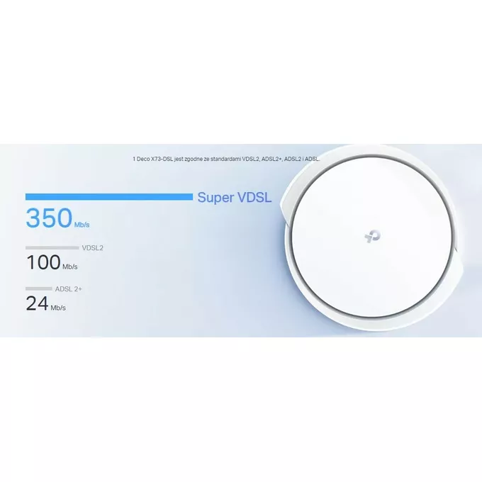 TP-LINK Router Wi-Fi Deco X73-DSL  AX5400 VDSL