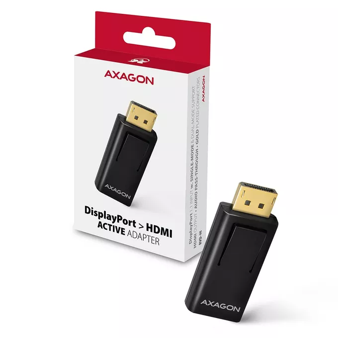AXAGON Adapter aktywny DisplayPort HDMI FullHD RVD-HI