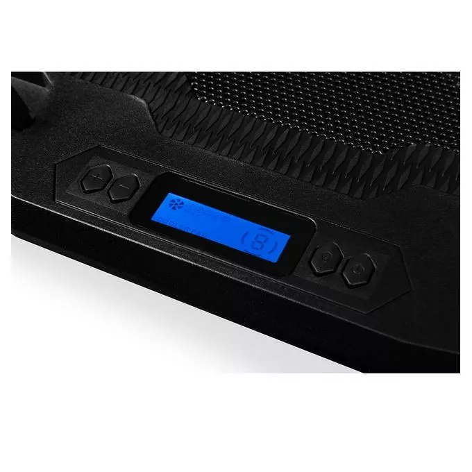 MODECOM Podstawka chłodząca pod laptopa CF21 RGB SILENT FAN Czarna