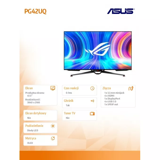 Asus Monitor gamingowy 42 cale PG42UQ