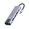 Gembird Adapter wieloportowy USB-C 5w1, PD, HDMI, USB 3.1, USB 2.0, LAN