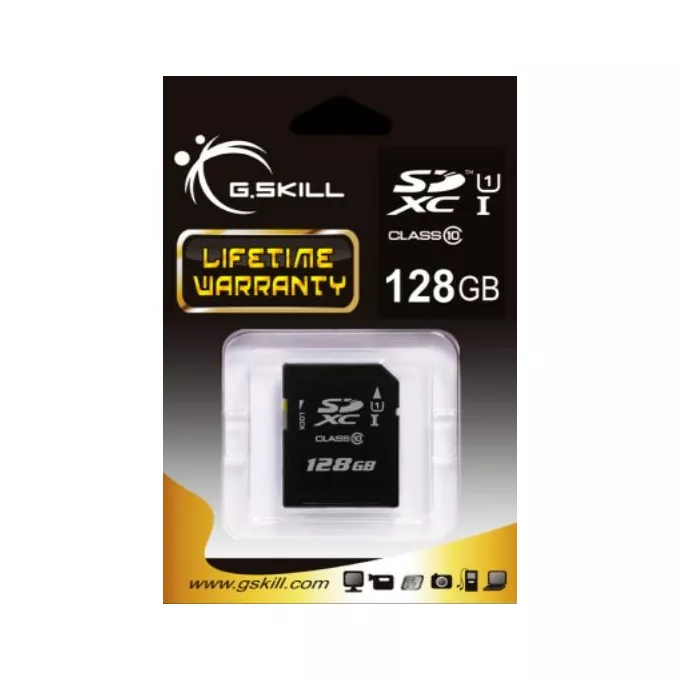 G.SKILL Karta SDXC 128GB Class 10 UHS-I