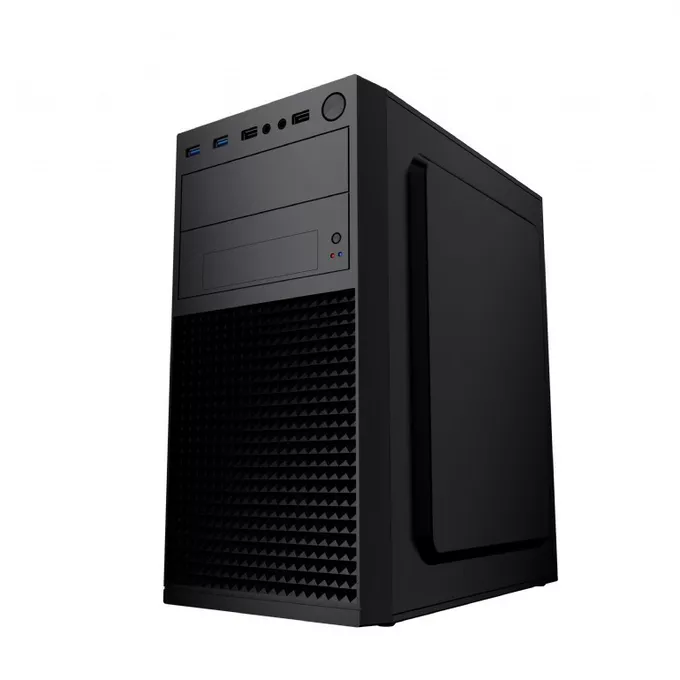 Gembird Obudowa komputerowa Fornax K300, Micro-ATX, 2x USB 3.0 + 2x USB 2.0 czarna