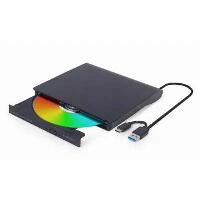 Gembird Napęd DVD na USB zewnętrzny DVD-USB-03 czarny