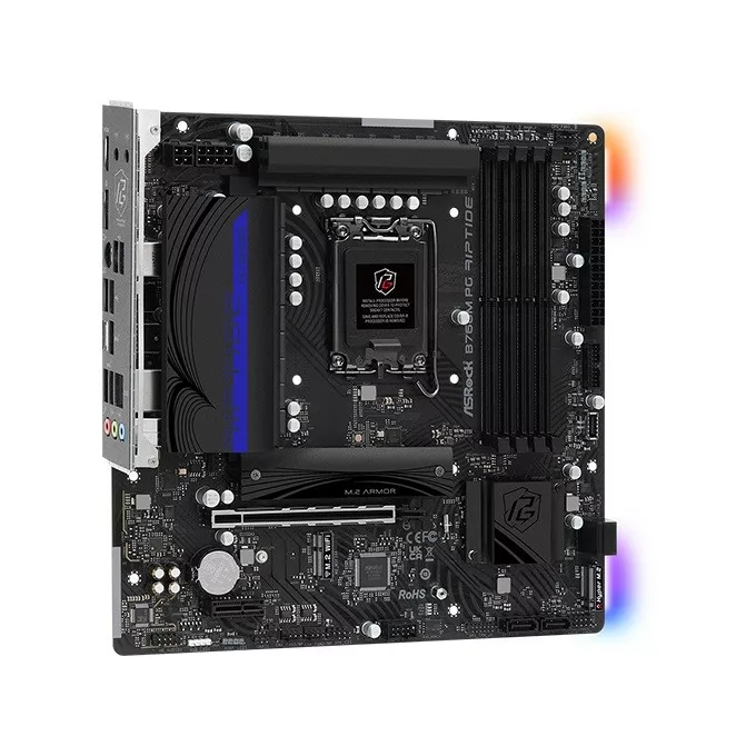 ASRock Płyta główna B760M PG RIPTIDE s1700 4DDR5 DP/HDMI/USB mATX