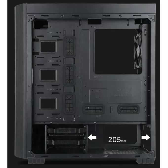 Gembird Obudowa Midi Tower Fornax K500 ATX