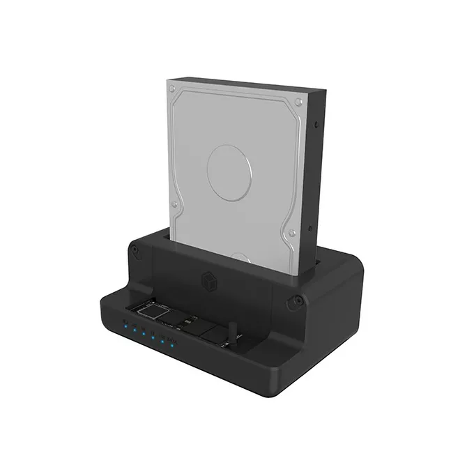 IcyBox Stacja dokująca i klonująca IB-2914MSCL-C31 2,5&quot; i 3,5&quot;na M.2 NVMe