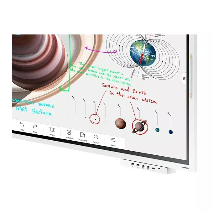 Samsung Monitor profesjonalny  WM55B FLIP PRO 55 cali Dotykowy 16h/7 350(cd/m2) 3840x2160 (UHD) Flip App USB-C Wi-Fi/BT 3 lata d2d (LH55WMBWBGCXEN)