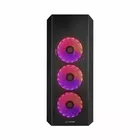 Chieftec Obudowa GL-04B-OP Mid Tower TG 4 wentylatory Czarna