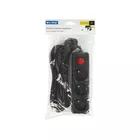 BLOW Przedłużacz PR-370WSP 3m 3Gu 3x1,5 czarny