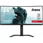 IIYAMA Monitor 34 cale G-MASTER GB3467WQSU-B5 VA,UWQHD,165HZ,HAS(15cm),1500R,4xUSB