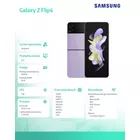 Samsung Smartfon Galaxy Z Flip 4 DualSIM 5G 8/256GB fioletowy