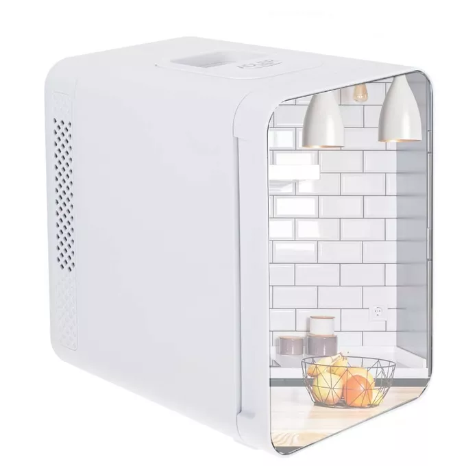 Adler Mini lodówka 4l biała lustro AD 8085