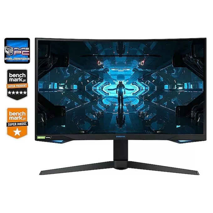 Samsung Monitor 31,5 cala LC32G75TQSPXEN VA 2560x1440 WQHD 16:9 1xHDMI/2xDP 1 ms (GTG) zakrzywiony HAS 240Hz Gaming 2 lata d2d