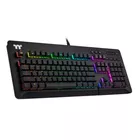Thermaltake Klawiatura gamingowa - Tt eSports Level 20 GT RGB Black Cherry MX Silver