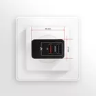 AXAGON ACU-QS24 Ładowarka sieciowa QC 24W, 2x port USB--A, QC3.0/AFC/FCP + 5V/1.2A