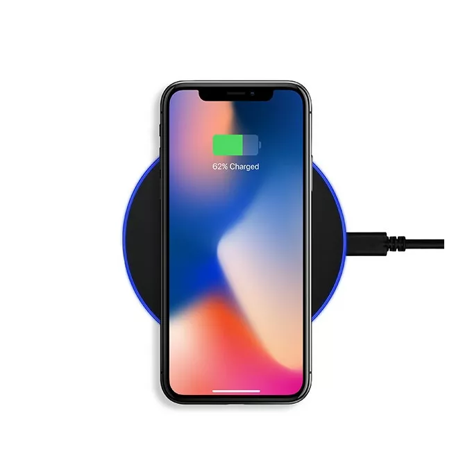AXAGON WDC-P10T Cienka bezprzewodowa podkładka szybkiego ładowania QI 5/7.5/10 W, micro USB