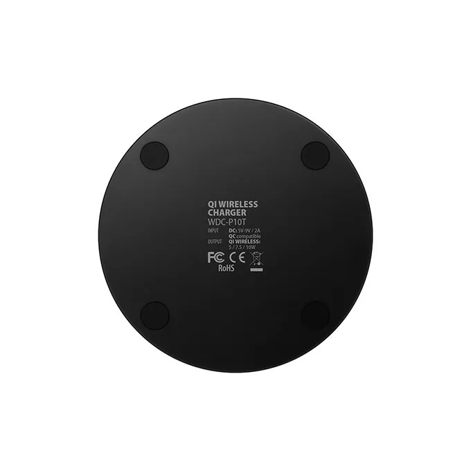 AXAGON WDC-P10T Cienka bezprzewodowa podkładka szybkiego ładowania QI 5/7.5/10 W, micro USB