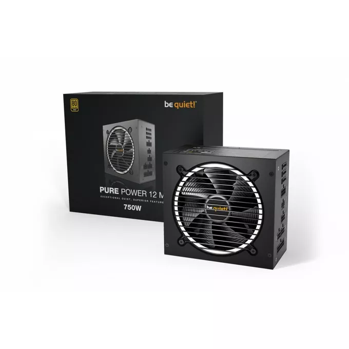 Be quiet! Zasilacz Pure Power 12 M 750W ATX 3.0 GOLD