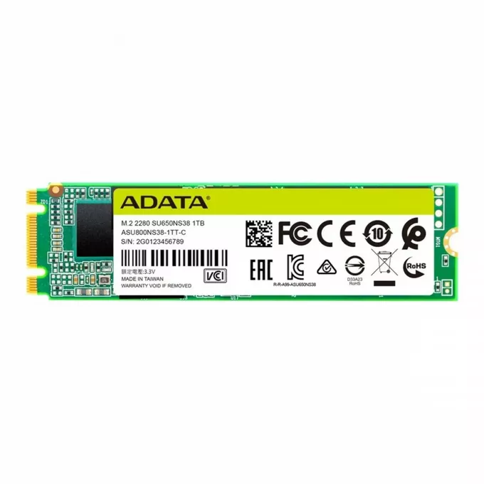Adata Dysk SSD Ultimate SU650 1TB M.2 2280 TLC 3D SATA