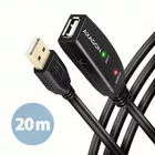 AXAGON Kabel ADR-220 USB 2.0 A-M -&gt; A-F aktywny kabel przedłużacz/wzmacniacz 20m