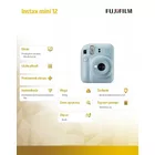 Fujifilm Aparat Instax mini 12 niebieski