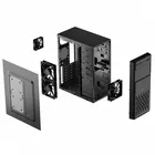 Logic Concept Obudowa komputerowa Midi Tower bez zasilacza LOGIC L2 2xUSB Black