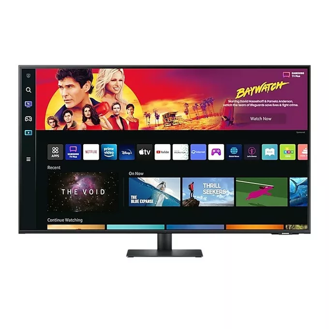 Samsung Monitor 43 cale LS43BM700UPXEN VA 3840x2160 UHD 16:9 2xHDMI 1xUSB-C (65W) 4 ms (GTG) głośniki płaski SMART 2 lata d2d