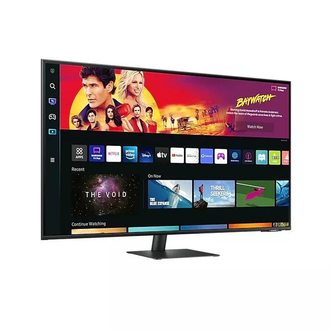 Samsung Monitor 43 cale LS43BM700UPXEN VA 3840x2160 UHD 16:9 2xHDMI 1xUSB-C (65W) 4 ms (GTG) głośniki płaski SMART 2 lata d2d