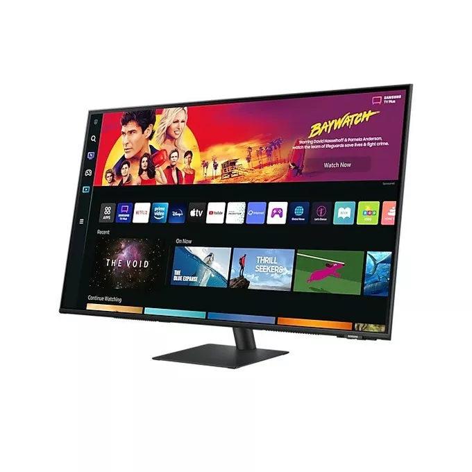Samsung Monitor 43 cale LS43BM700UPXEN VA 3840x2160 UHD 16:9 2xHDMI 1xUSB-C (65W) 4 ms (GTG) głośniki płaski SMART 2 lata d2d