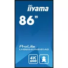 IIYAMA Monitor 86 cali LH8654UHS-B1AG 24/7, IPS, ANDROID.11, 4K, SDM, 2x10W