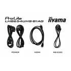 IIYAMA Monitor 86 cali LH8654UHS-B1AG 24/7, IPS, ANDROID.11, 4K, SDM, 2x10W