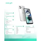 Motorola Smartfon moto g23 4/128 GB Pearl White