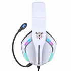 Onikuma Słuchawki gamingowe X27 RGB białe (przewodowe)