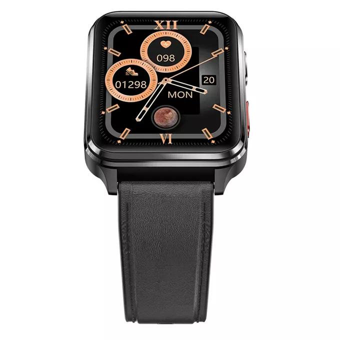 Kumi Smartwatch KU5 Pro 1.7 cala 200 mAh czarny
