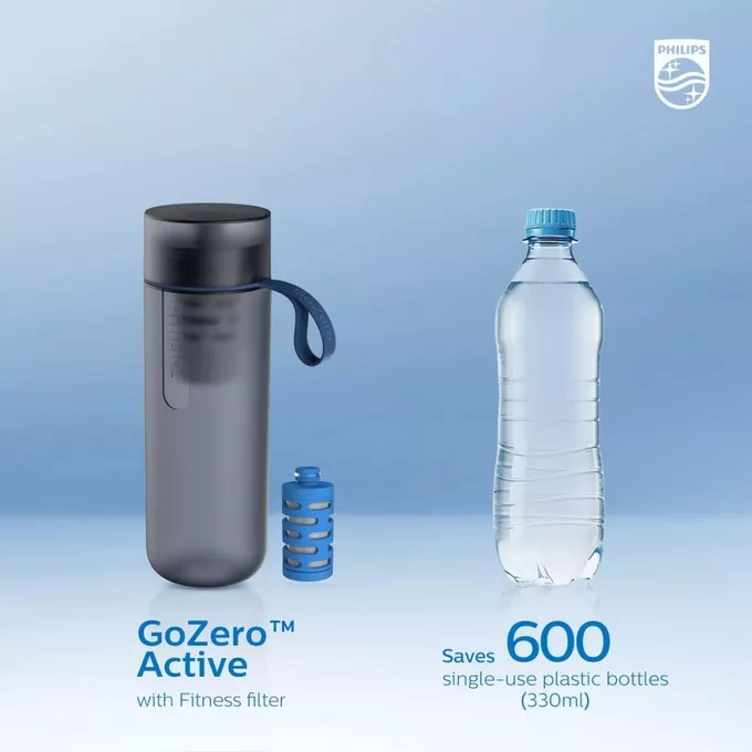 Philips Butelka Fitness AWP2712BLR/58 0.59l, granatowa