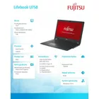 Fujitsu Notebook poleasingowy Lifebook U758 Core i5-8250U (8-gen.) 1.6 GHz/8 GB/240 SSD/ 15.6 Full HD (dotyk)/W11Pro
