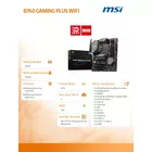 MSI Płyta główna B760 GAMING PLUS WIFI s1700 4DDR5 DP/HDMI ATX