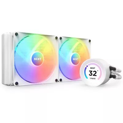 NZXT Chłodzenie wodne Kraken Elite 280 RGB LCD Białe