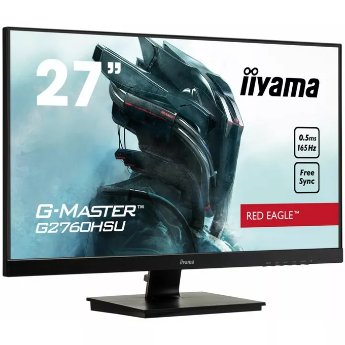 IIYAMA Monitor G-Master 27 cali G2760HSU-B3 TN,165Hz,0.5ms,400cd/m2,HDMI,DP,USB