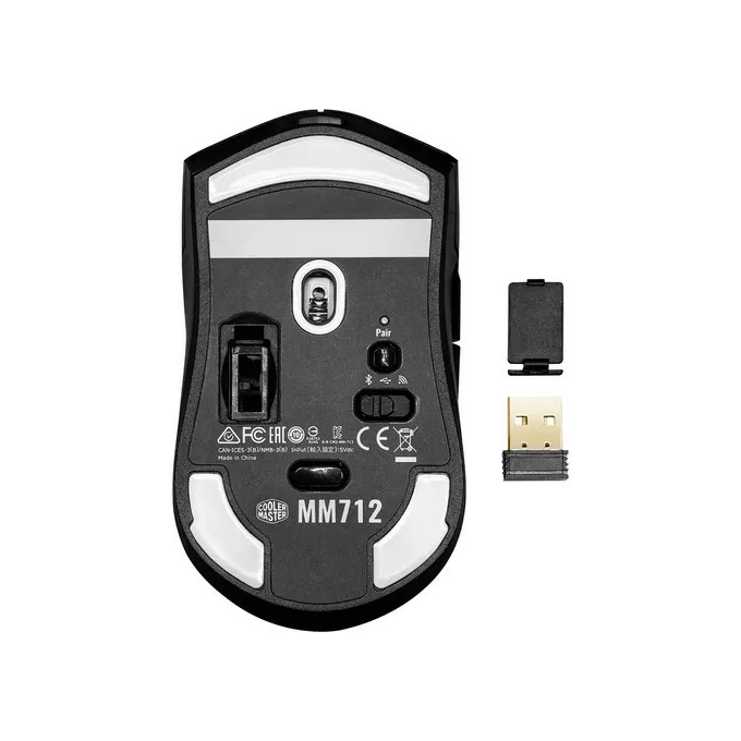 Mysz dla graczy MM712 19000 DPI RGB Czarna