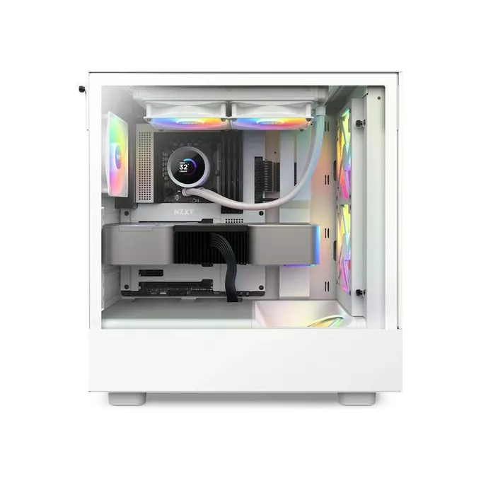 NZXT Chłodzenie wodne Kraken 240 RGB LCD Białe